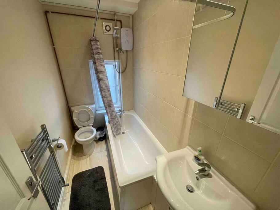 Apartment Comfortable 1 Bedroom And Double Sofa Bed Flat London