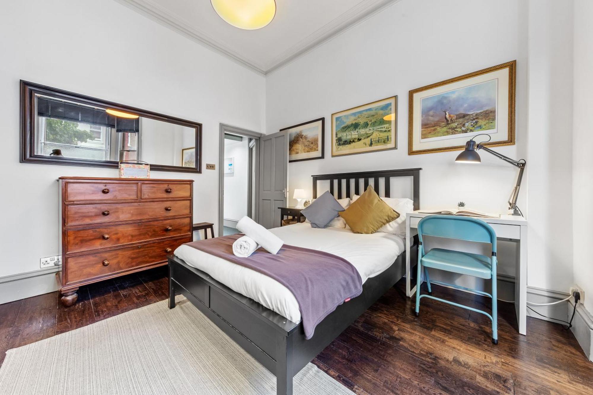 Appartement Quiet 2x Bedroom Victorian Terrace Flat + Garden