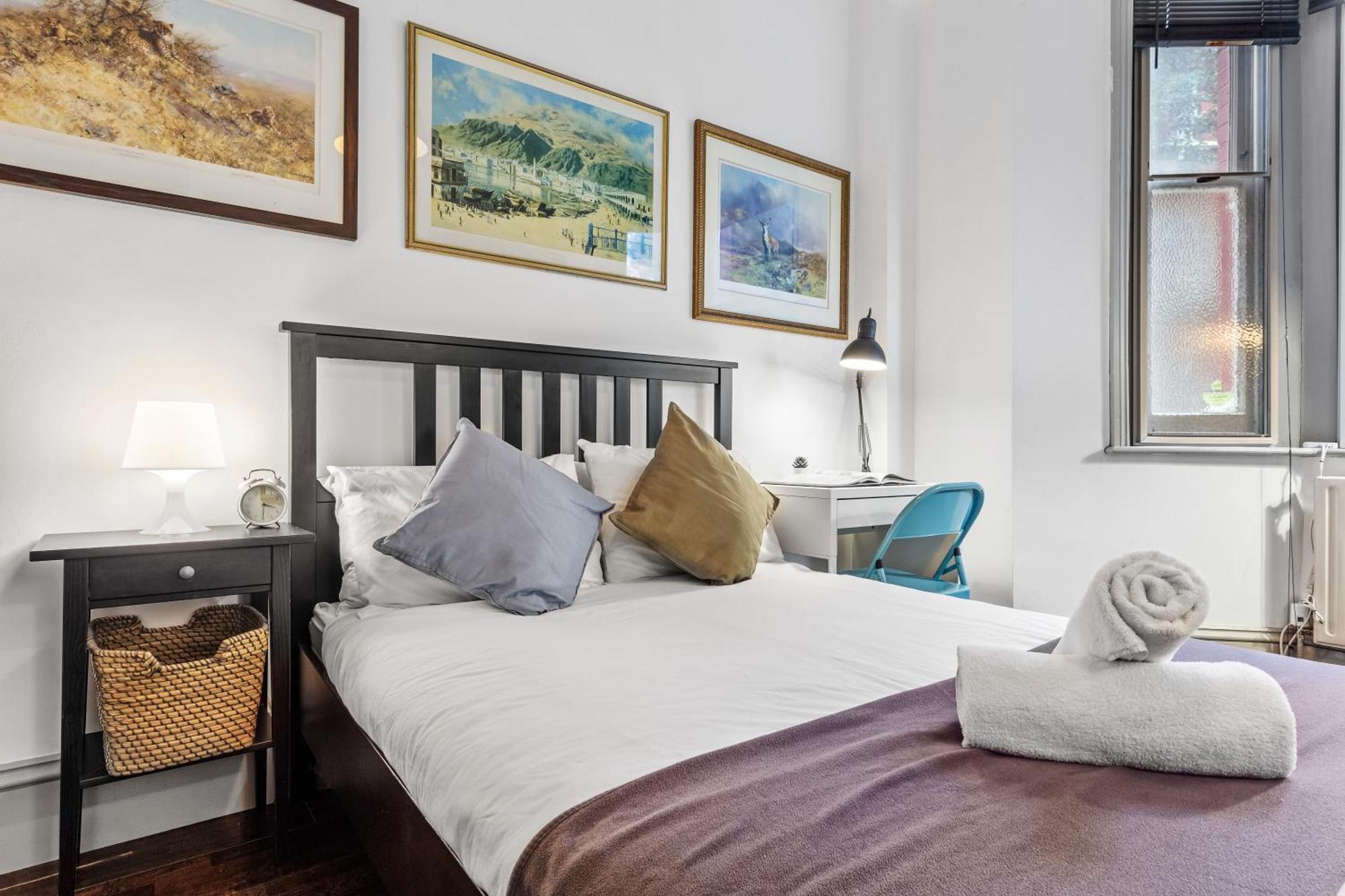 Appartement Quiet 2x Bedroom Victorian Terrace Flat + Garden *