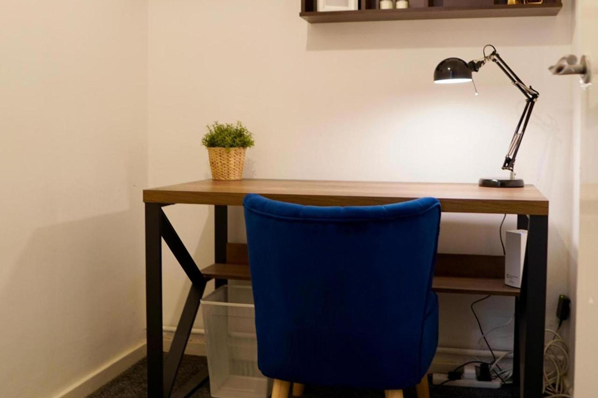 Apartment 1br Balcony Cityview Office Ws98 *