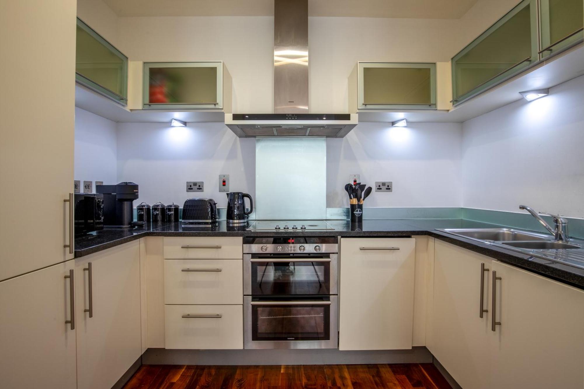 Appartement Londwell, Canary Wharf River Thames Balcony Londen