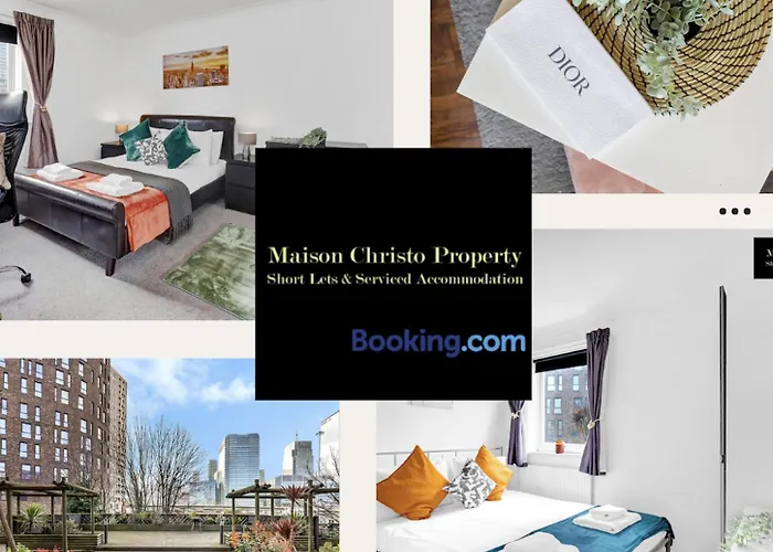 Caraway Heights 2Bedroom Apt Sleeps 6 In Canary Wharf, Free Parking, Near Excel, O2 & London City Airport By Maison Christo Property Short Lets & Serviced Accommodation