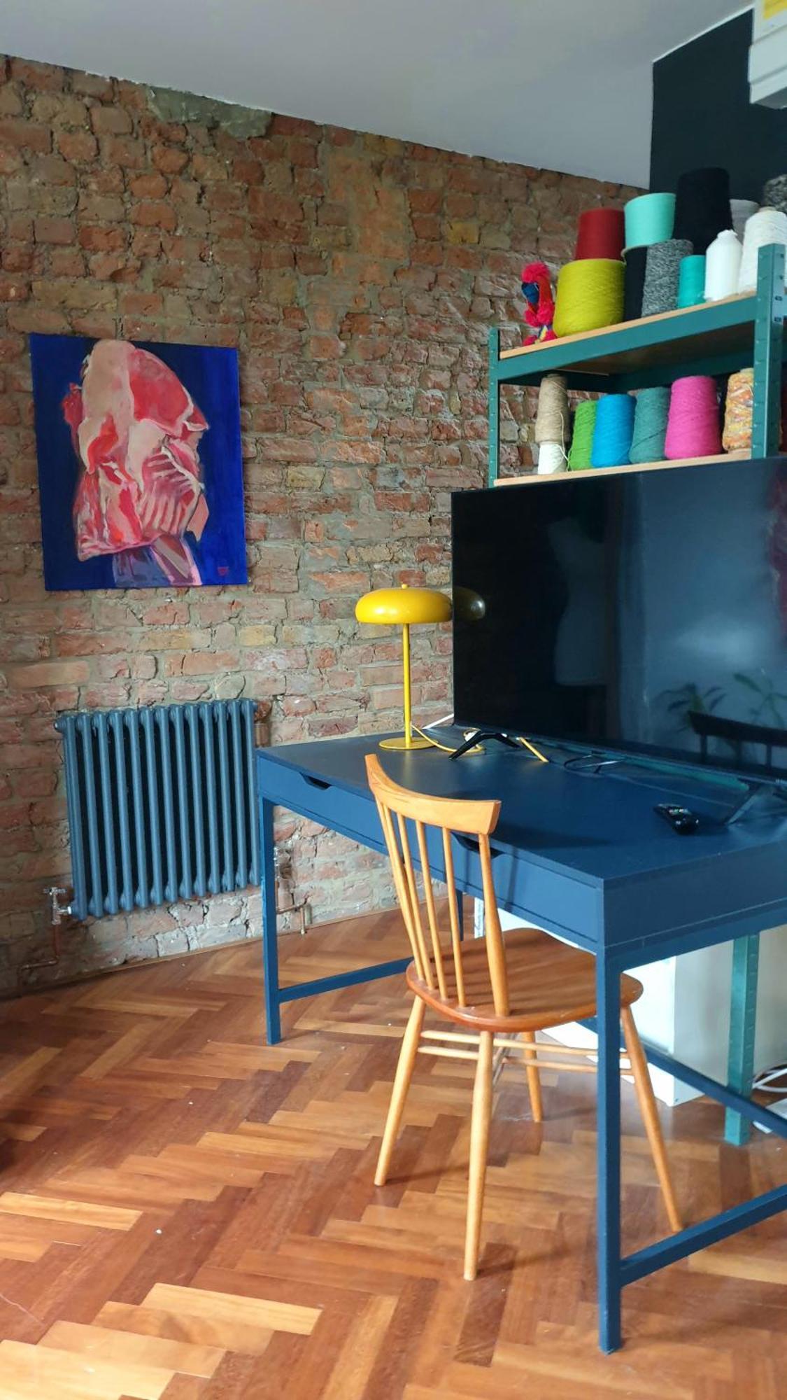 Accommodatie bij particulieren Charming Bedroom In Artist Studio