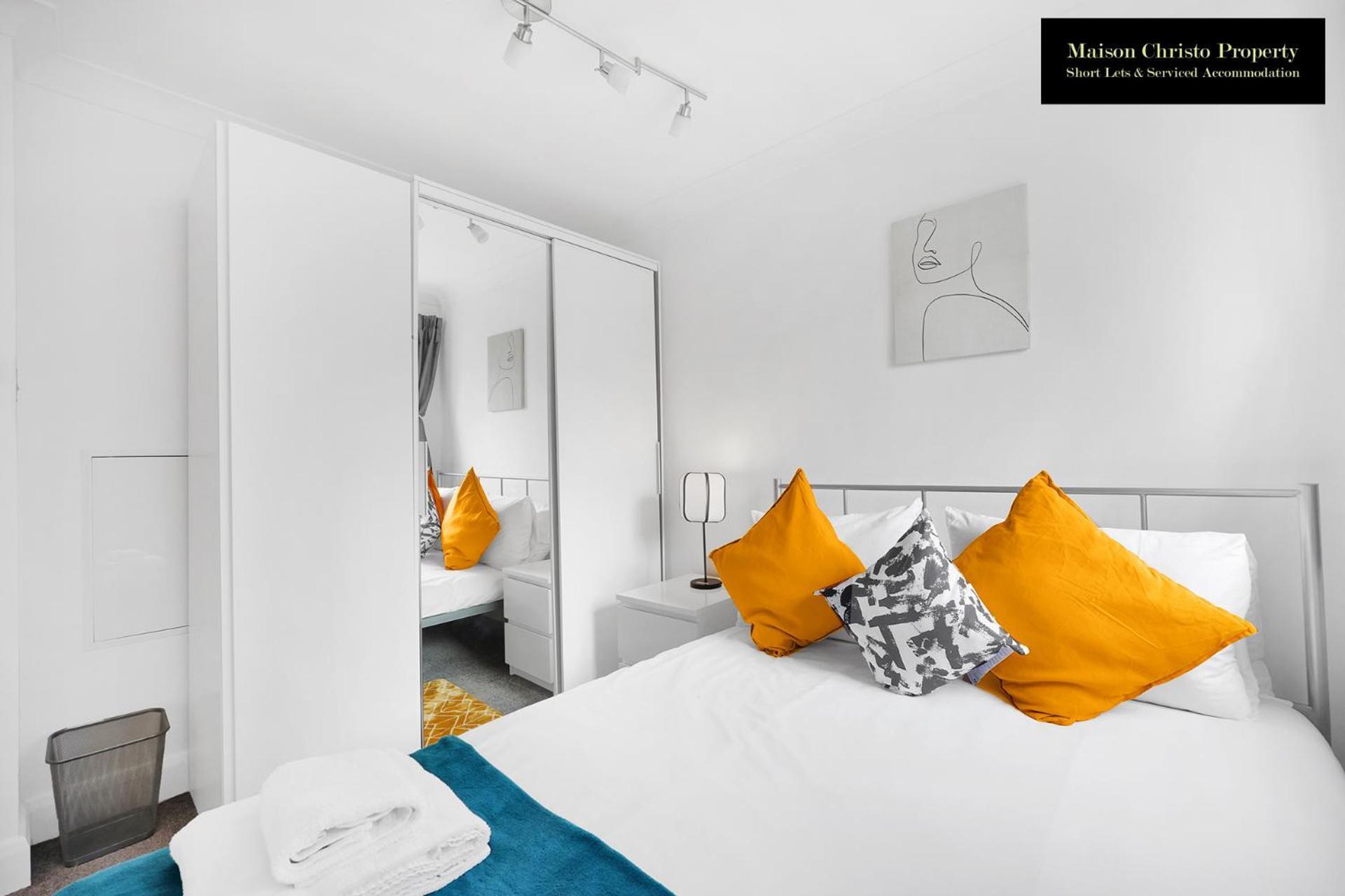 Caraway Heights 2bedroom Sleeps 6 In Canary Wharf, Free Parking, Near Excel, O2 & Airport By Maison Christo Short Lets & Serviced * London