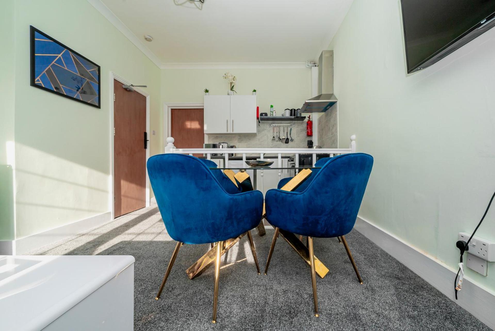 Apartment Uksas Stunning One Bedroom Flat Free Parking *