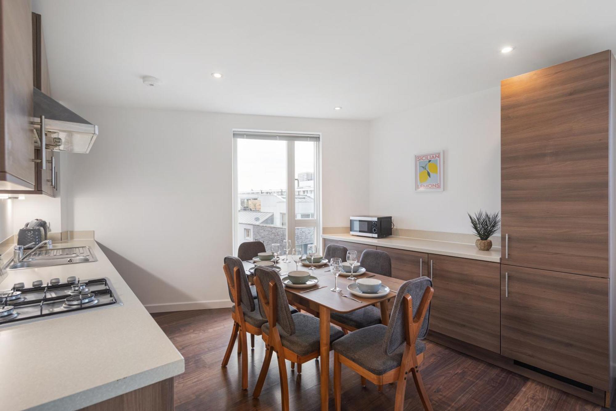 Appartement Modern & Spacious 3 Bed With Free Parking & Lift In Shoreditch, Next To Station