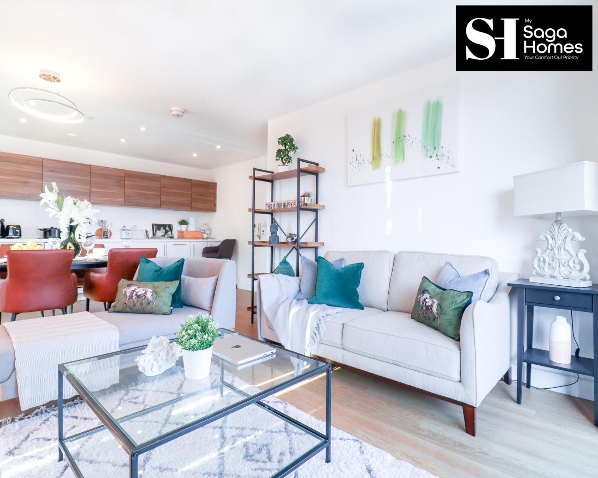 Apartment Three Bedroom At My Saga Homes Short Lets & Serviced Jefferson Plaza London