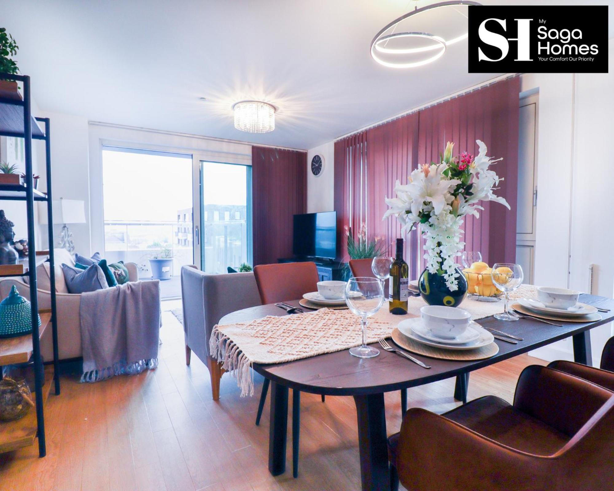Three Bedroom At My Saga Homes Short Lets & Serviced Jefferson Plaza Apartment