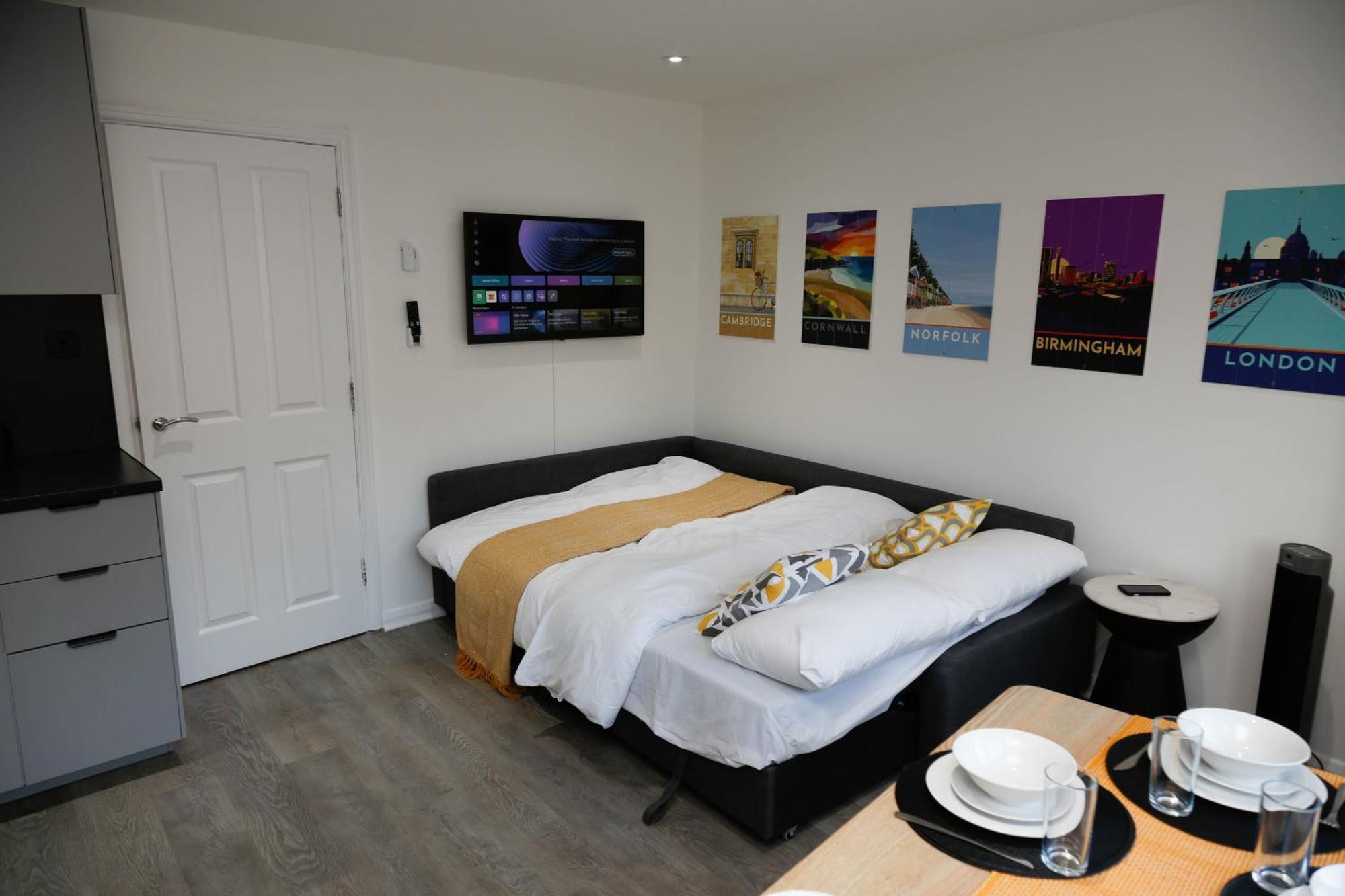 Appartement New Luxury In Next To Shops, Cafes, Bars & Metro