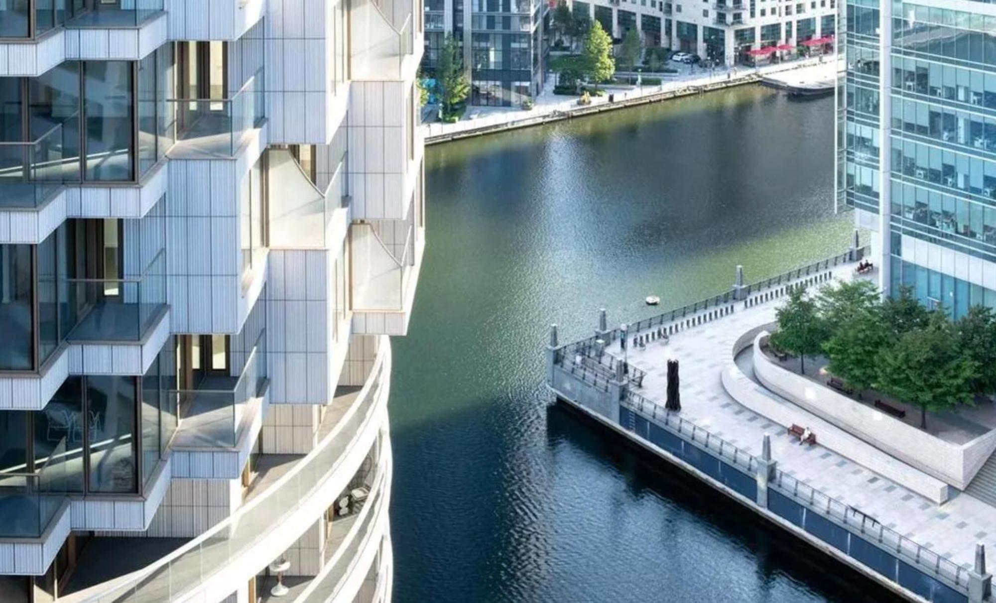 Hotel Two Bedrooms Penthouse One Park Drive, Canary Wharf Londen