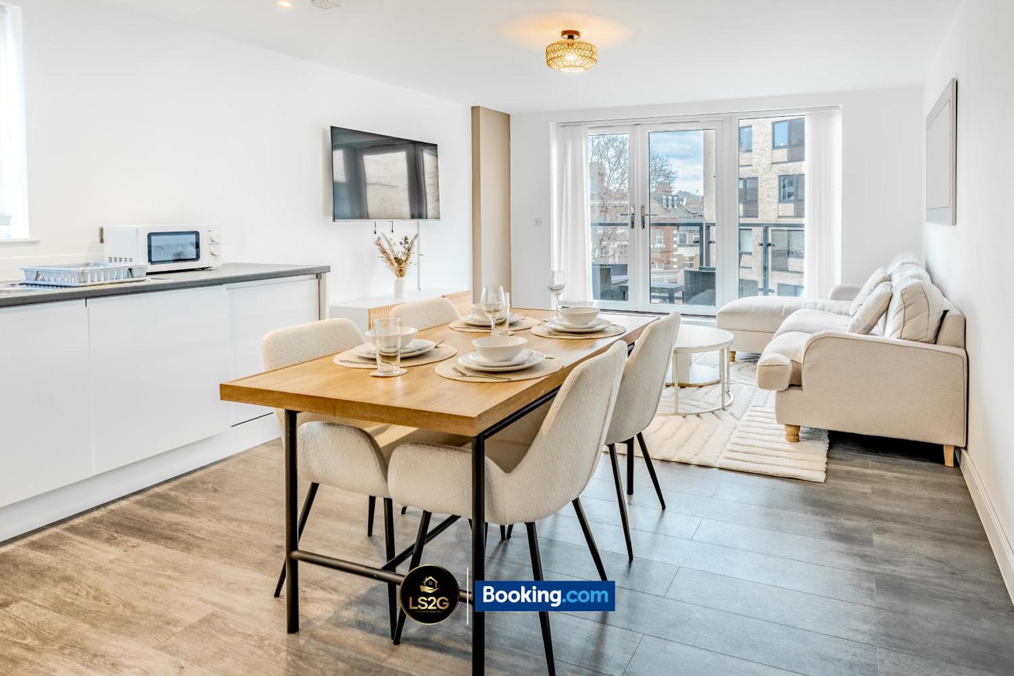 2 Bedroom Flat By Ls2g Short Lets & Serviced Greater With Free Parking Appartement Londen