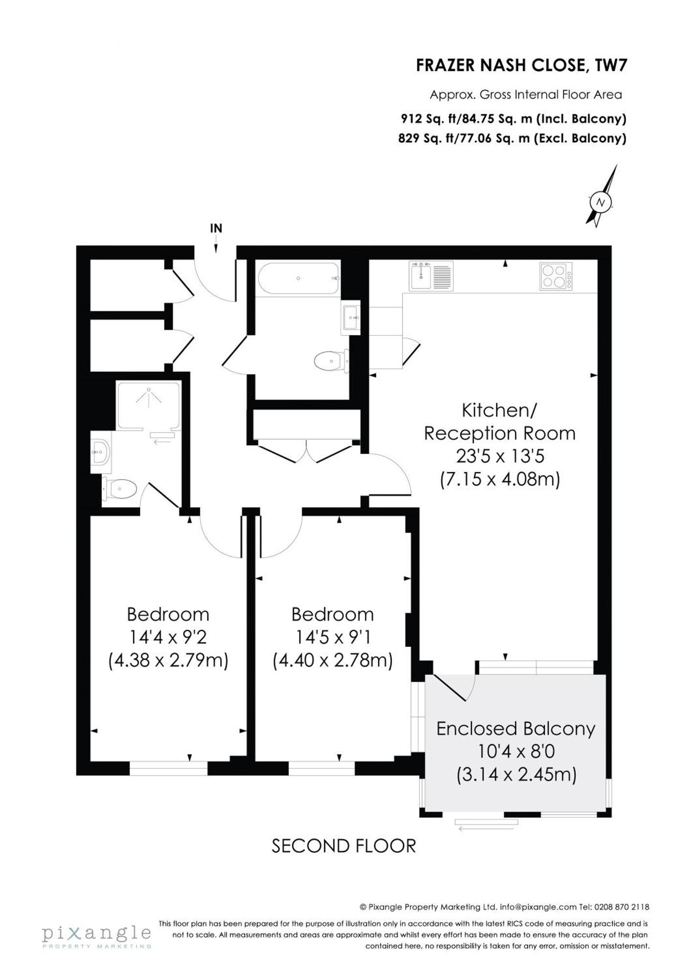Two Bed Flat - Isleworth London