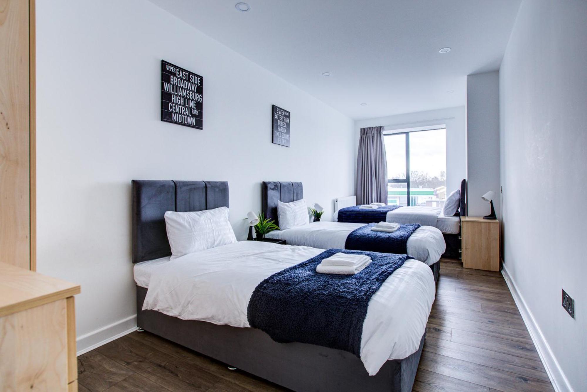 Apartment Canning Town 4-person Flat With Free Parking *
