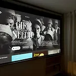 Chic Marble Arch With 100 Inch Cinema & Premium Mattress, By The Design Traveller