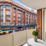 Luxury Flat 2Br 2Ba With Ac And Private Balcony View Of Harrods