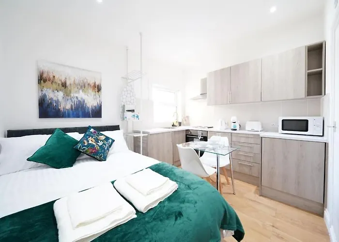 New Central Studio Apartment London 3