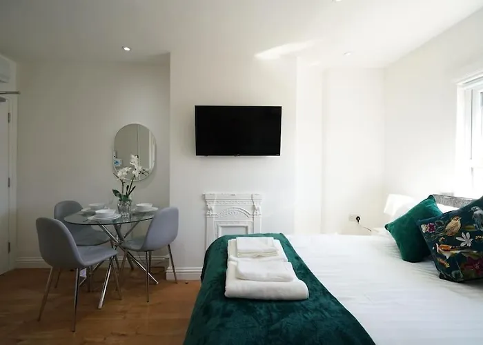 New Central Studio Apartment London 4