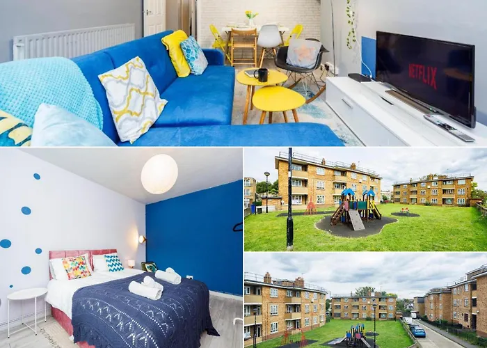 Spacious 2-Bedroom Apartment With Terrace, Garden Views & Free Wifi Near Olympic Stadium