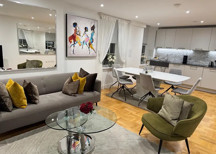 High Luxury Flat For 6 People Close To Earl\'S Court Zone 1