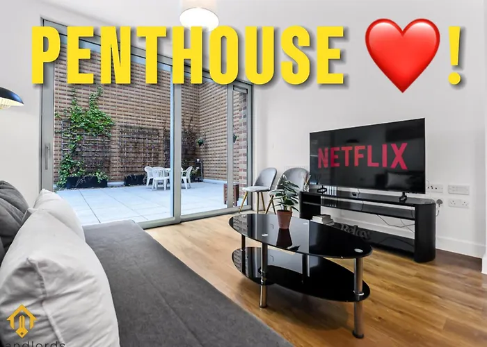 Exclusive 3 Bed 3Bath Penthouse Near Canary Wharf