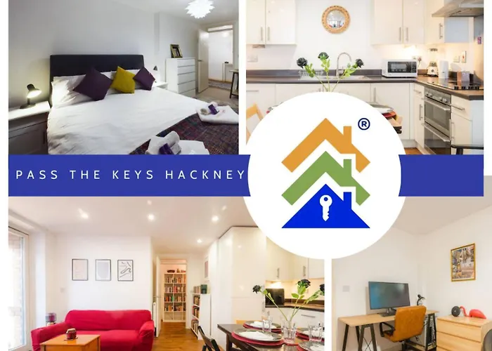 Pass The Keys Modern 2-Bed Apartment With Private Balcony, Near Dalston Junction Station - Ideal Urban Retreat!