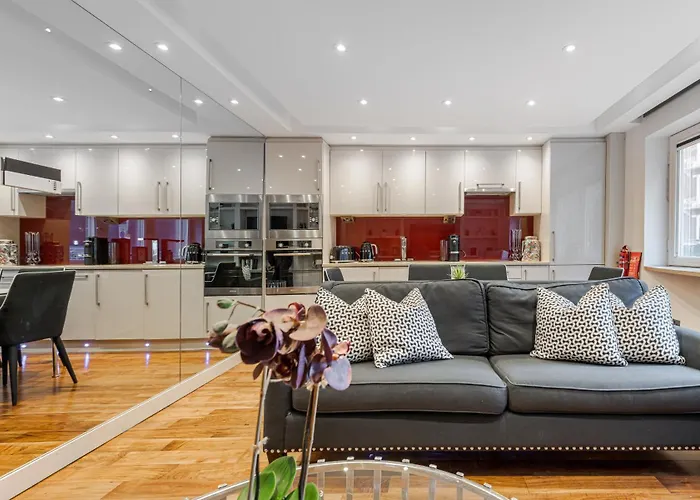Modern Ground Floor 2Bd Apartment In Knightsbridge With Ac And Harrods View