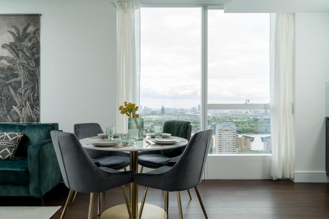 Apartment Luxurious Spacious 2bed Skyline River Views By Canary Wharf London