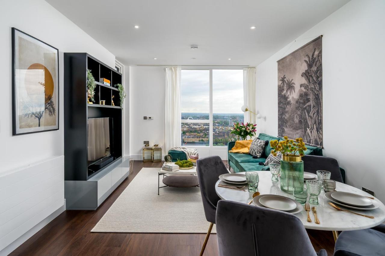 Luxurious Spacious 2bed Skyline River Views By Canary Wharf *