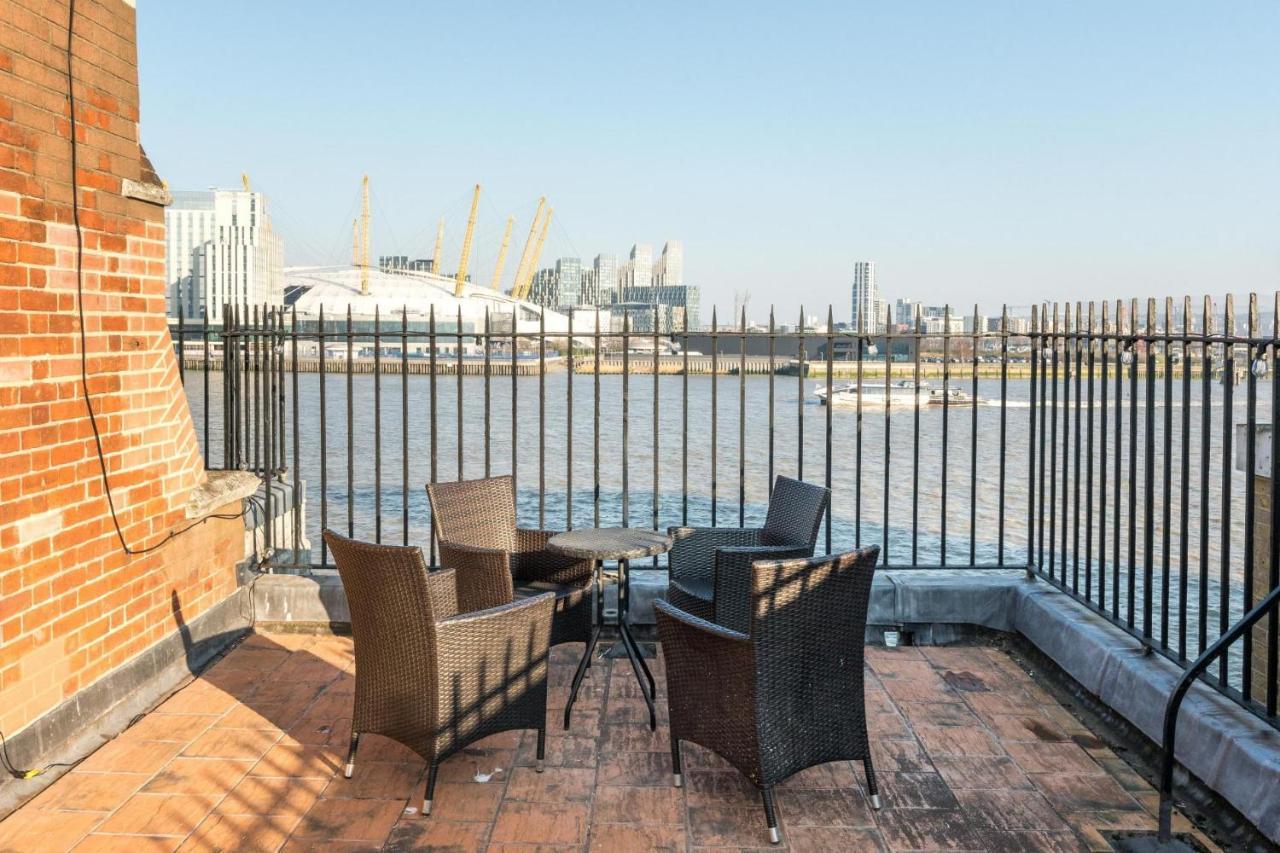 Apartamento Stunning 3bd Riverside Flat Communal Roof Terrace Londres