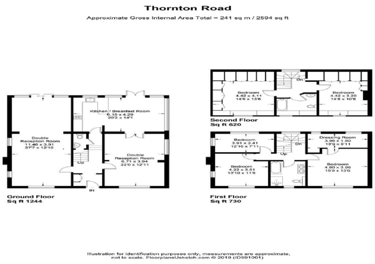 Wandsworth, South Deluxe King 5 Privatunterkunft