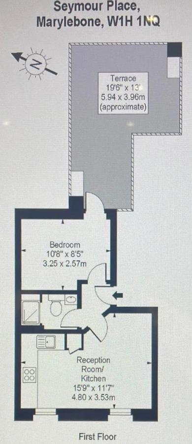 Modern With Large Patio In Marylebone * London
