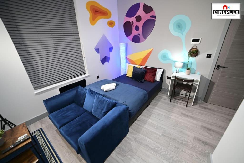 Cheerful 1bed Studio Flat With Netflix And Wi-fi By Cineplex Short Lets & Serviced * Londen