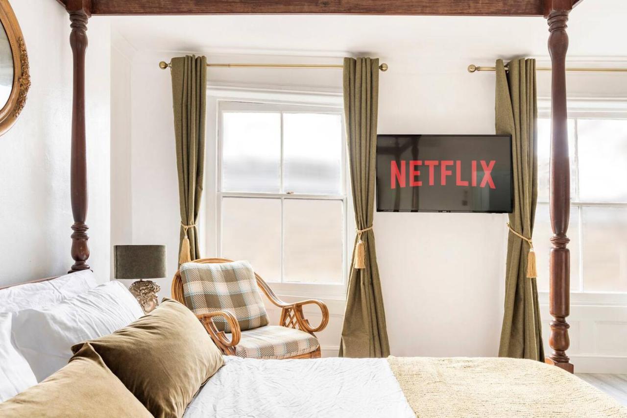 Apartment Victorian Style W/ Four-poster Bed In Camden Town London