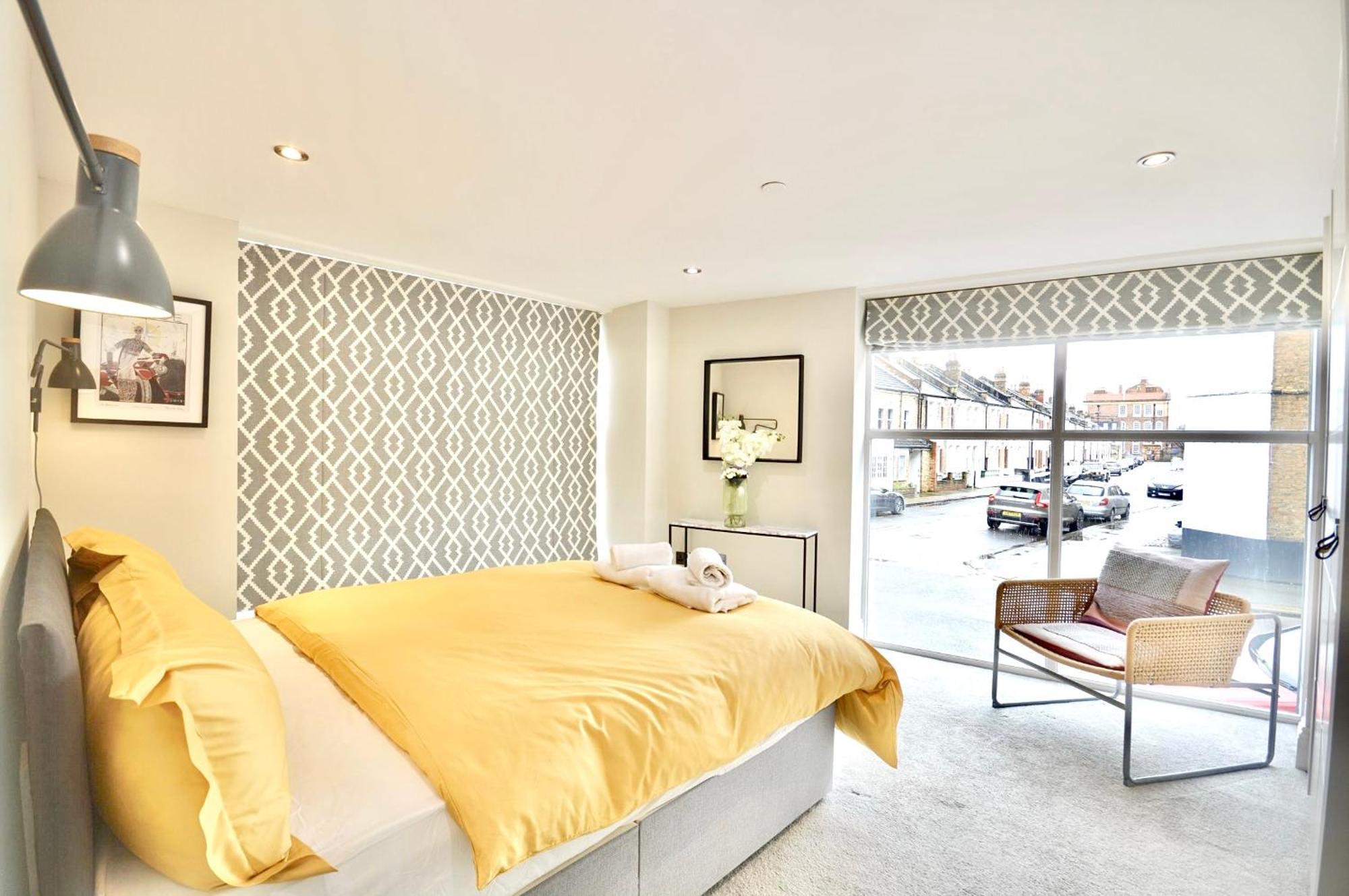 Fulham Townhouse, 2 Baths, Parking, Breakfast Appartement