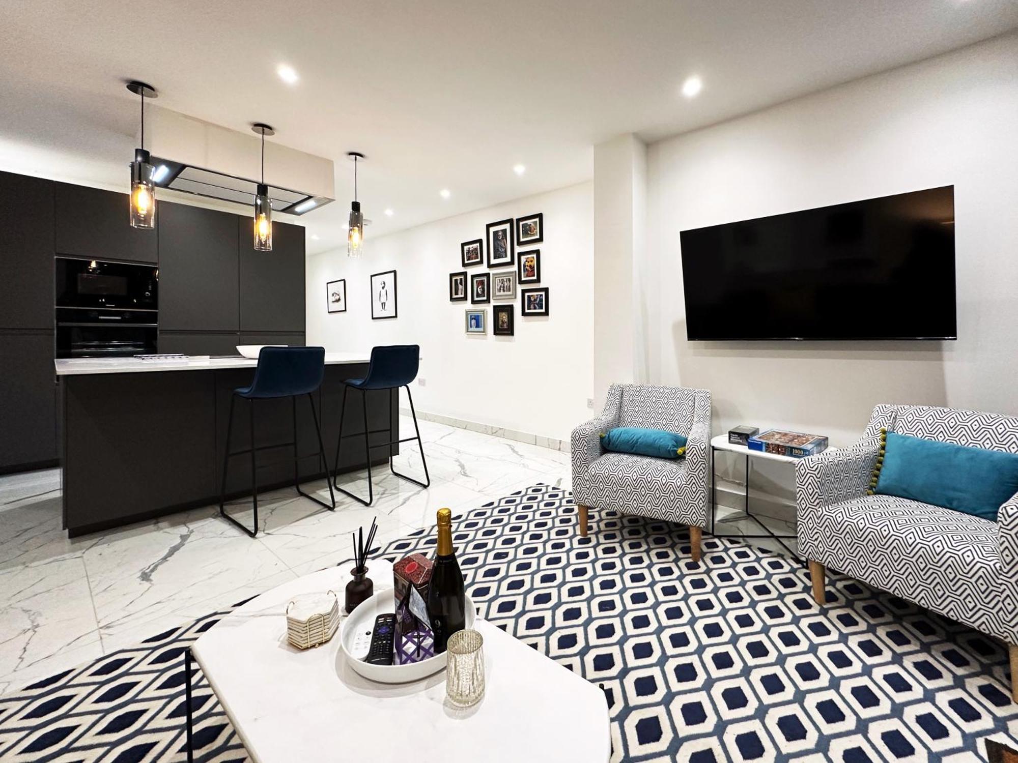 Apartment Nancy's Place In Notting Hill - 2 Double Beds, Ideal For Families
