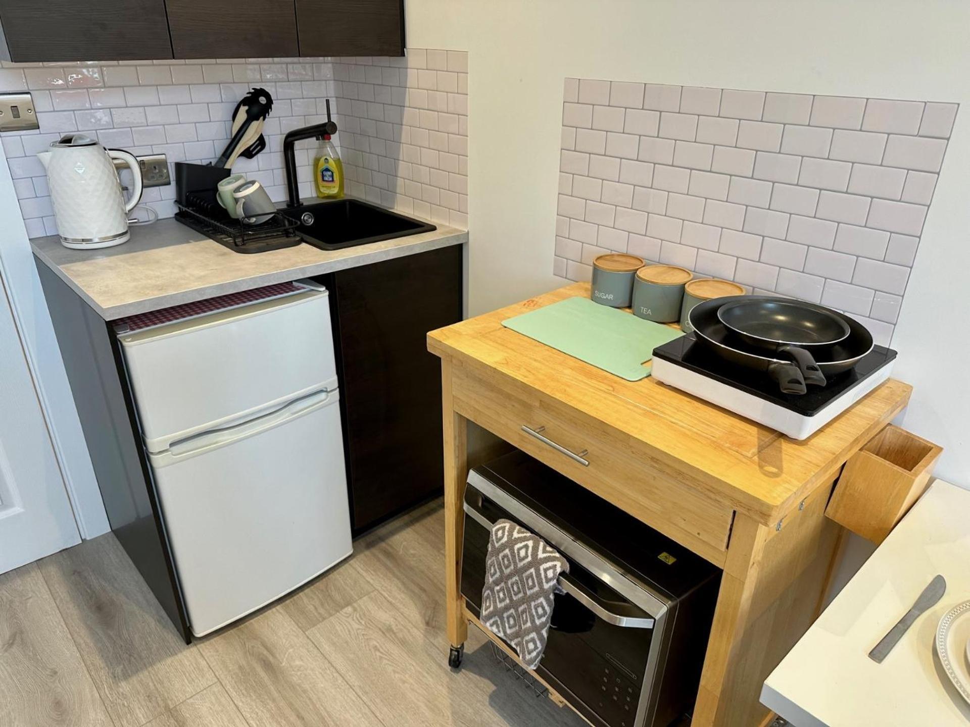 Apartment Spacious En-suite Private Bath And Kitchen Studio Flat Canary Wharf No 3 London