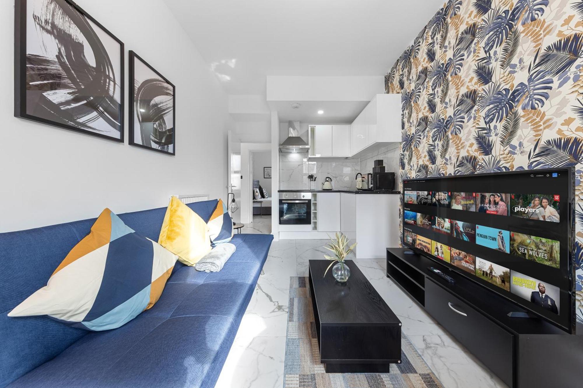 Modern 2 Bed - Sleeps 5 - Near Zoo, Camden Market, Primrose Hill - Central - Nw3 Finchley Road Londres
