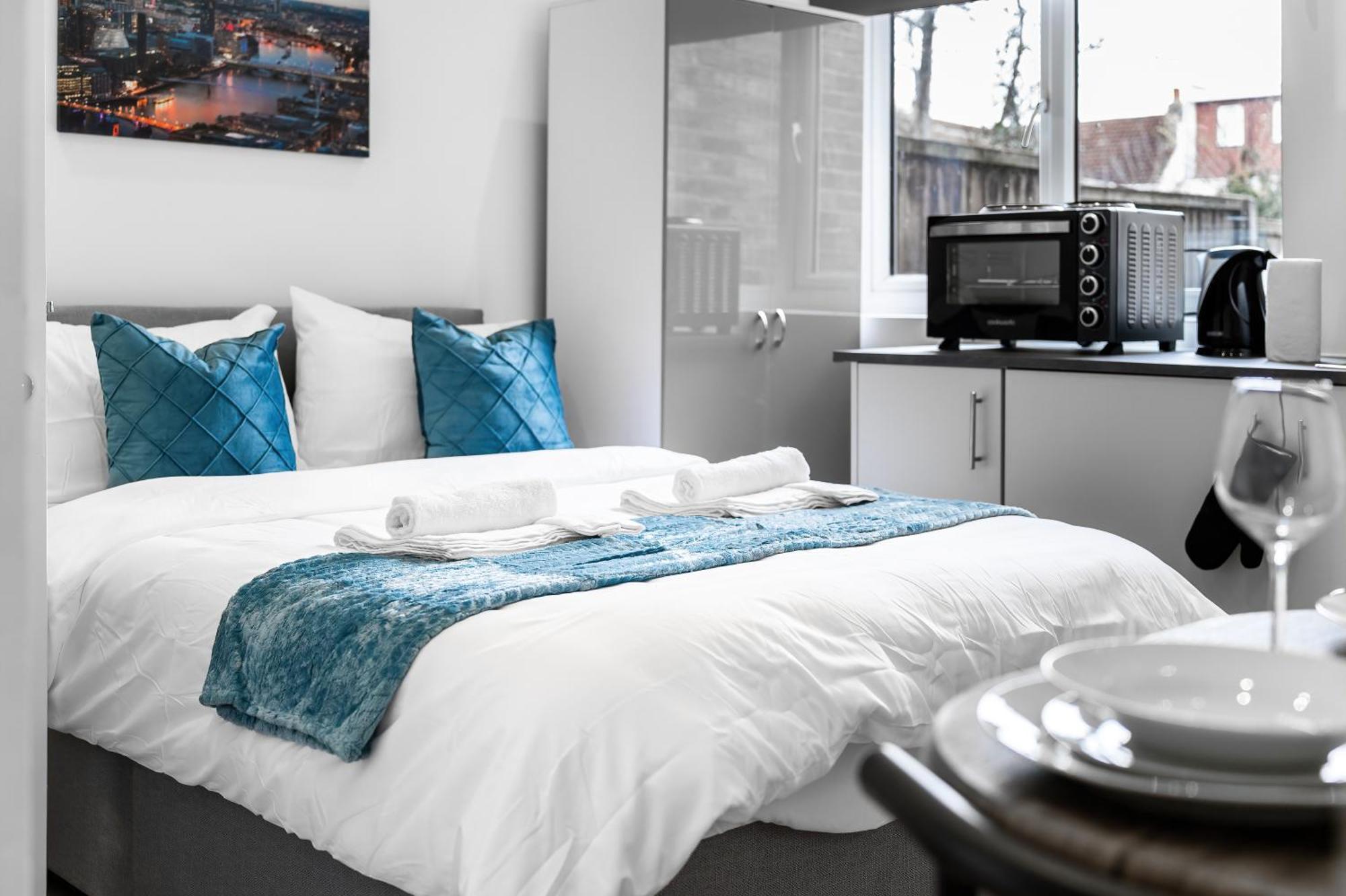 Pensión Modern Studio In Wembley *