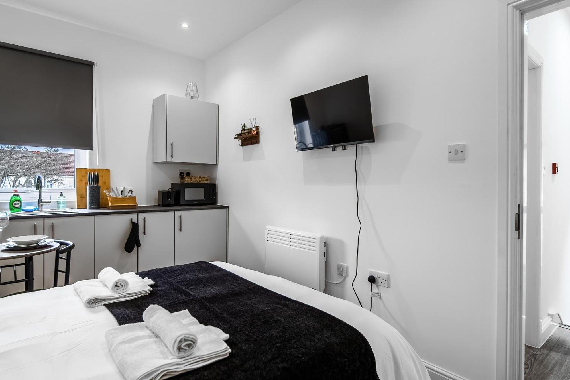 Pensión Modern Studio In Wembley *