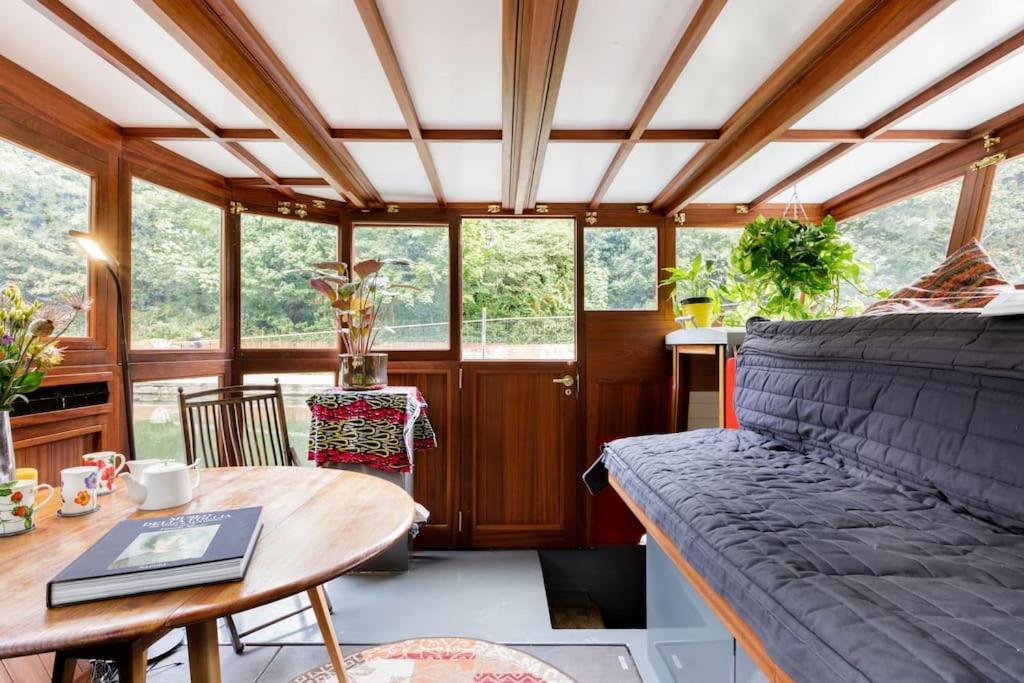 Slash Arts Houseboat On Secluded Mooring In