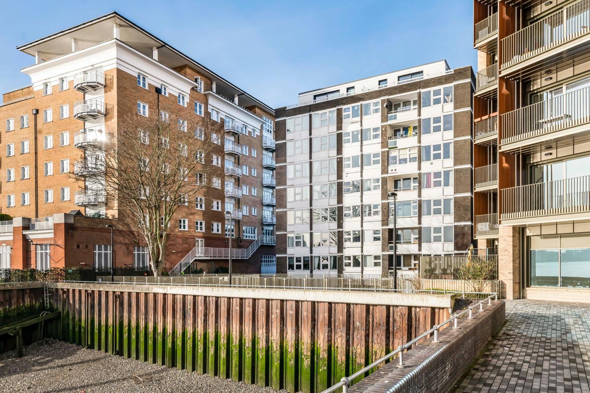 Stunning Massive Bedroom +direct Thames River View Accommodatie bij particulieren *