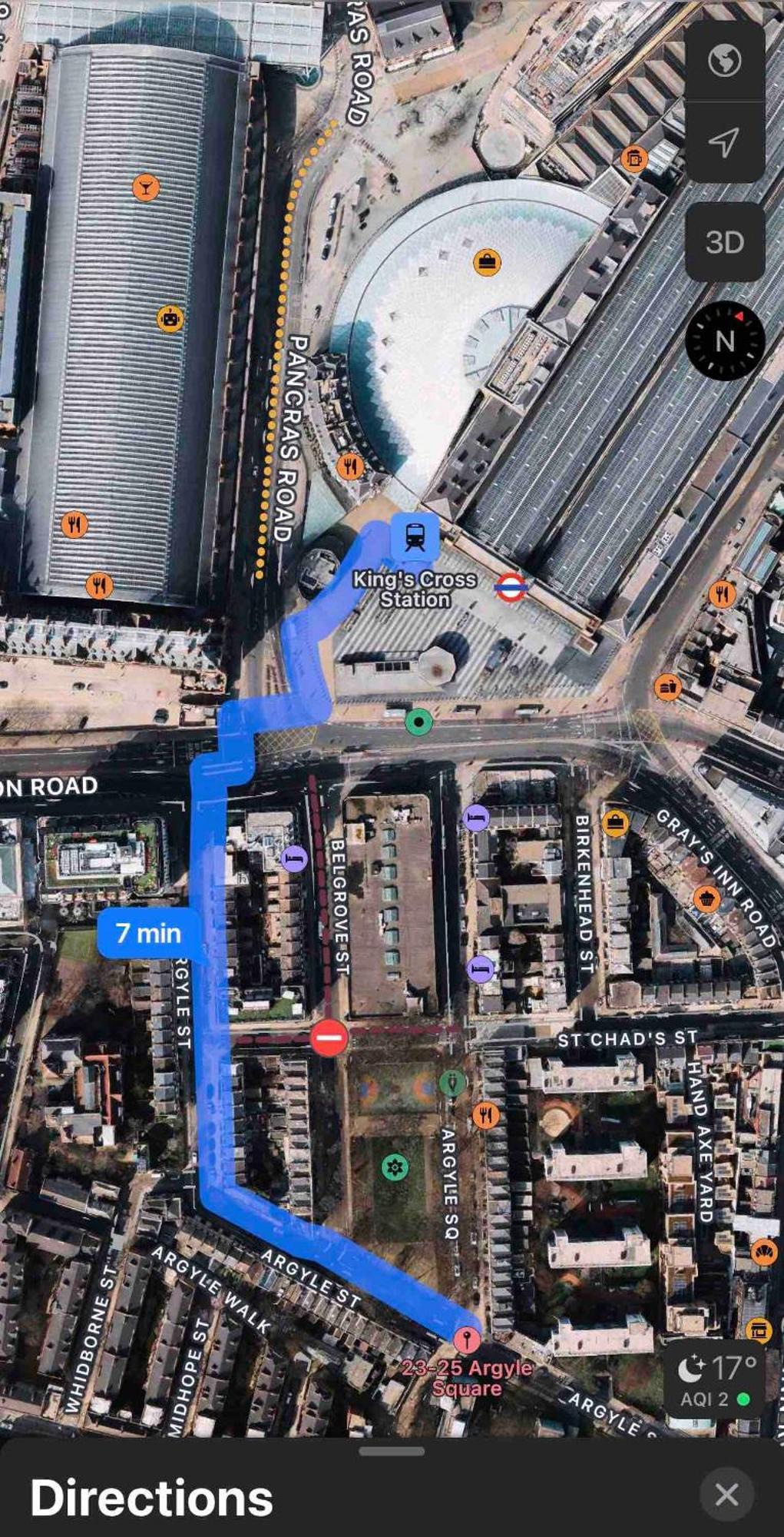 Sandfield Private In King's Cross St Pancras *