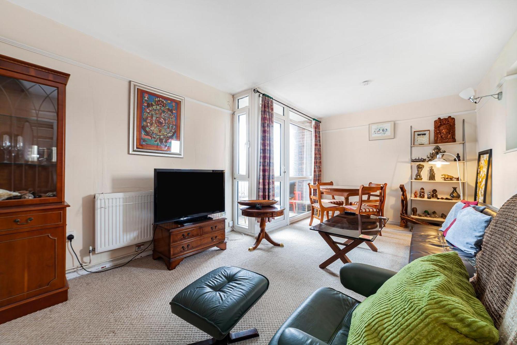 Apartment Penthouse 1br Flat Wbalcony & View, Walworth