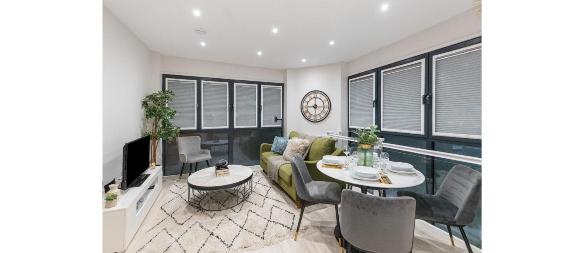 Apartment Luxe Minimalist 1-bed Flat : 7 Mins From Station