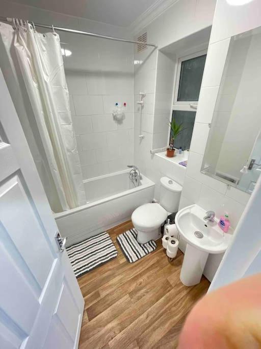 Appartement Lovely 1 Bedroom Flat+living With A Sofa Bed Londen