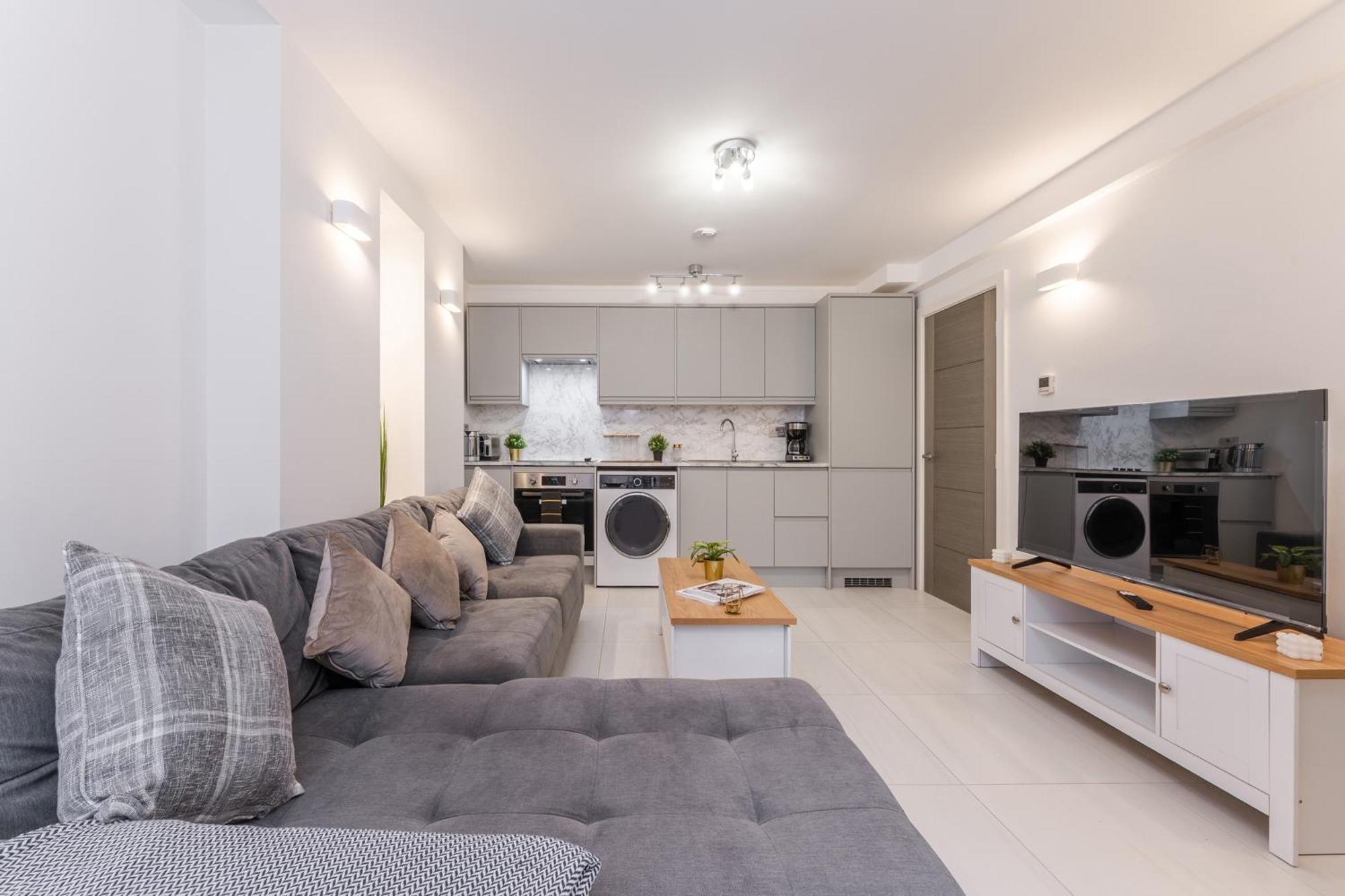 Apartamento A Golden Haven Retreat In *