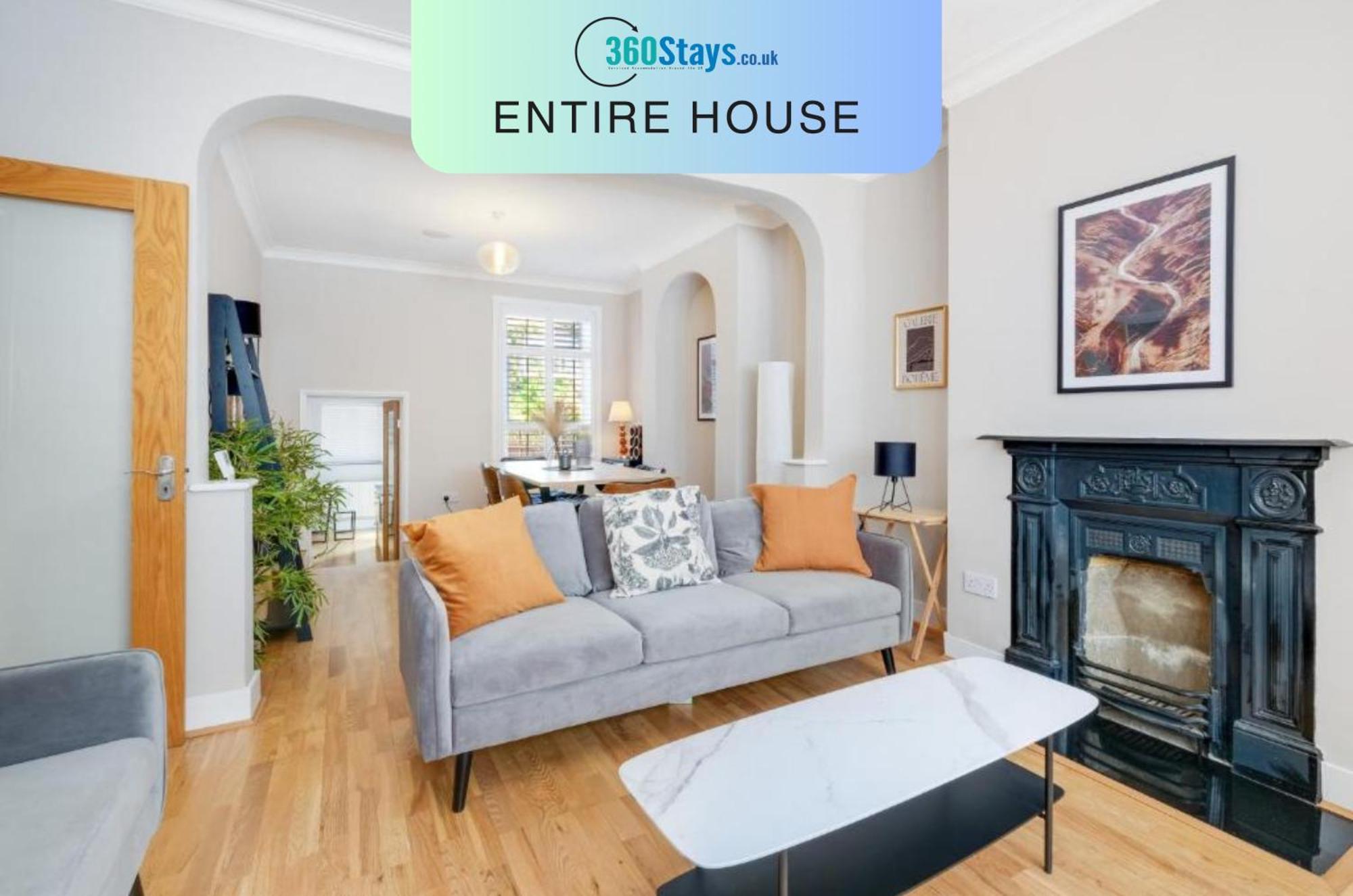 Luxury 3 Bedroom 2 Bathroom House, Fulham By 360stays Сasa de vacaciones Londres
