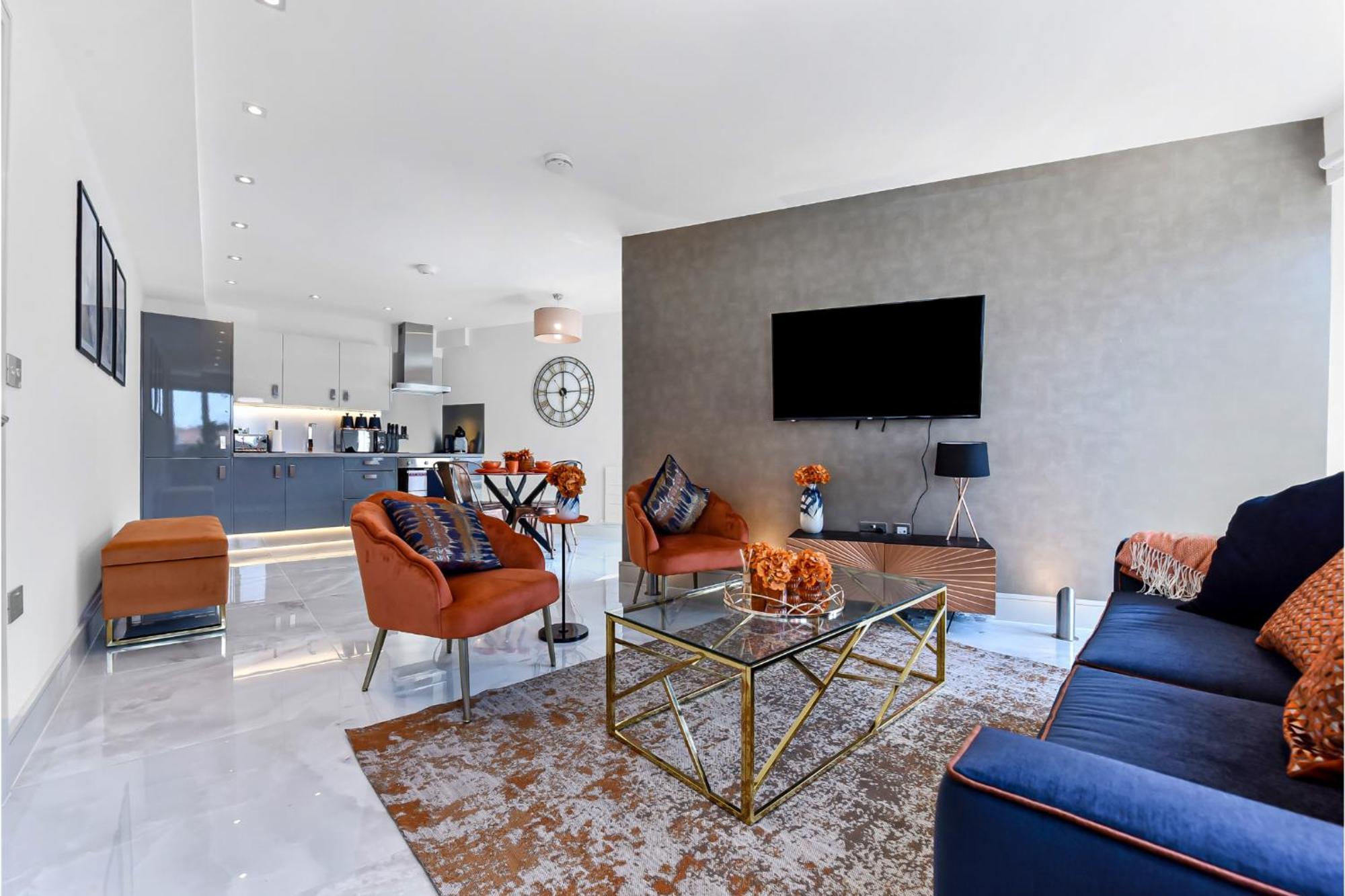 Beautiful, Stylish & Modern - Great For Transport! Apartment London