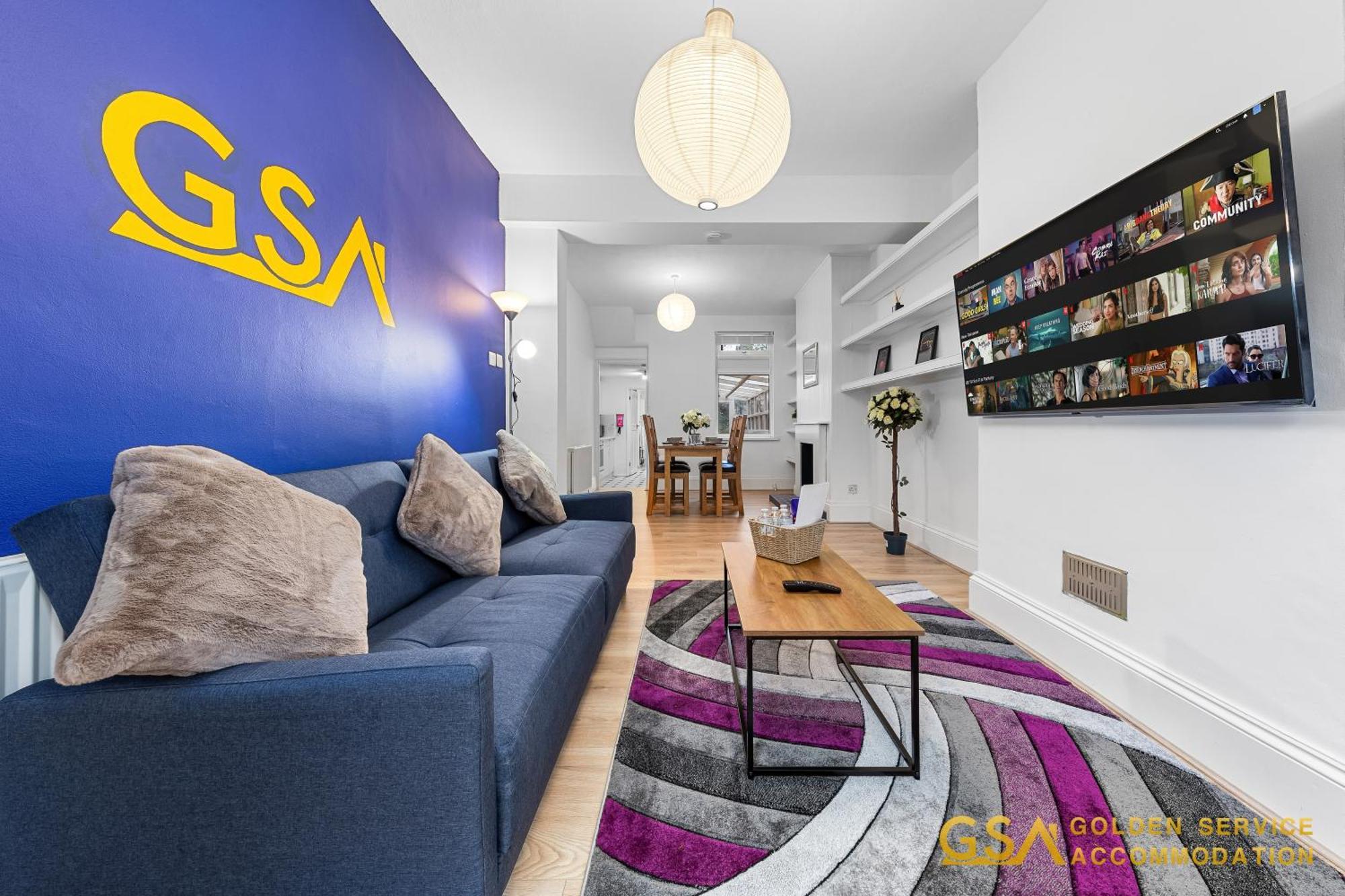 Stylist And Cosy 3 Bed House Leytonstone Sleeps 7 Vakantiehuis *