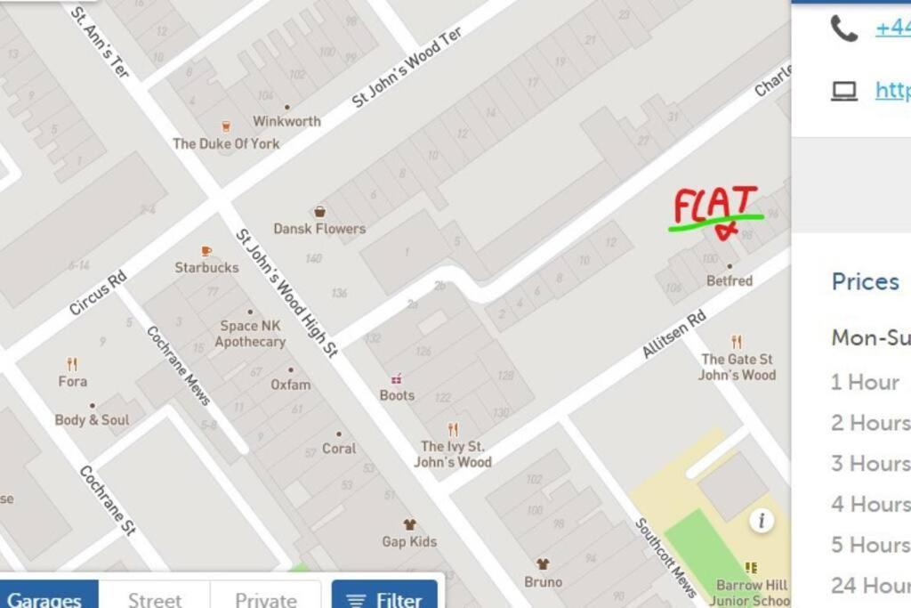 Apartamento Flat In The Heart Of St. Johns Wood Londres